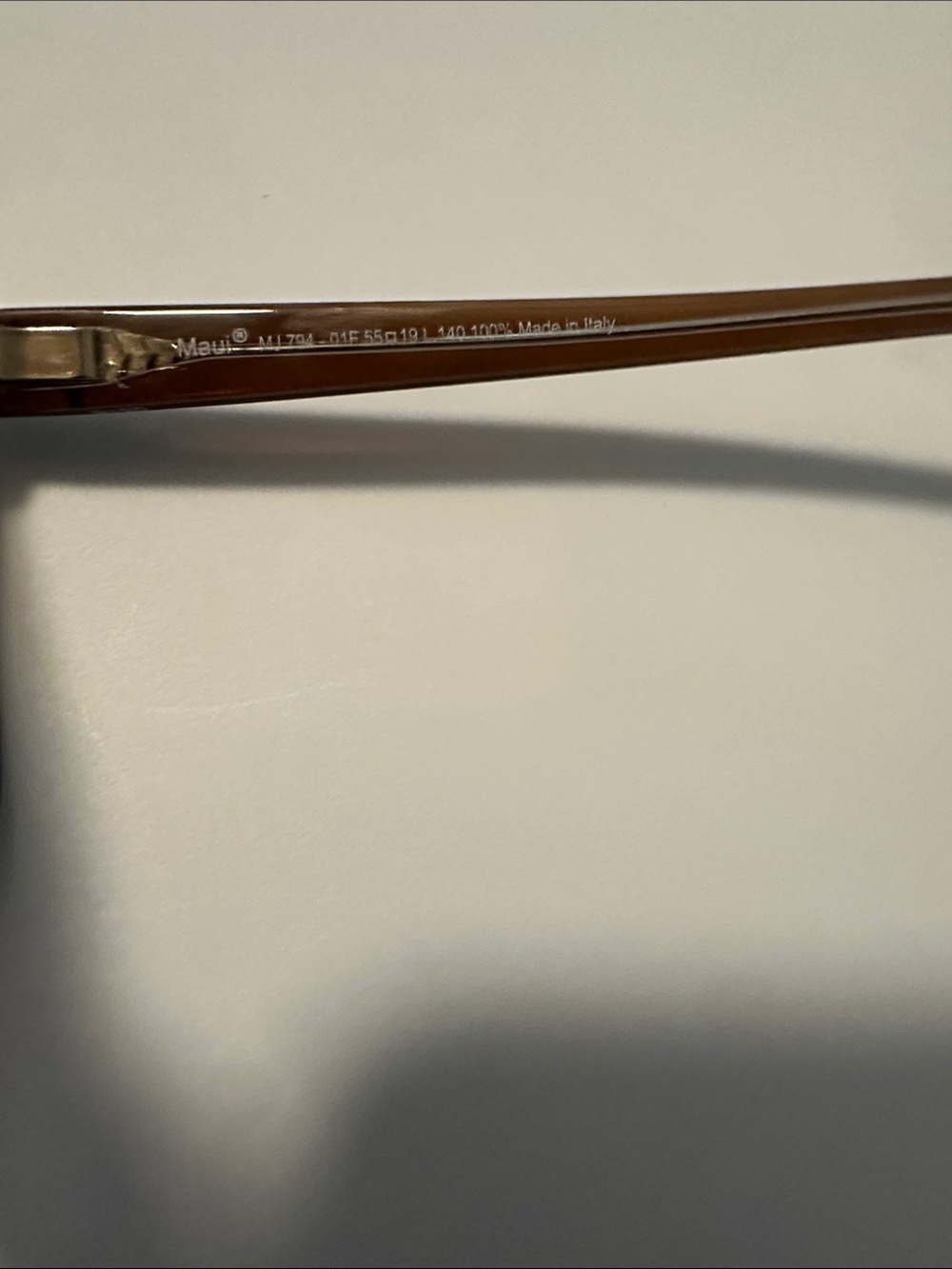 Maui Jim Women’s Brown Frame Brown Lens Sunglasses - Cat Eye Style - Picture 4 of 6
